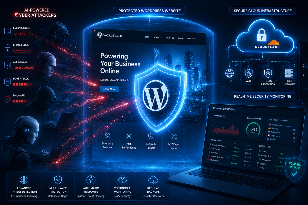 WordPress còn an toàn trong thời đại AI và các cuộc tấn công mạng?